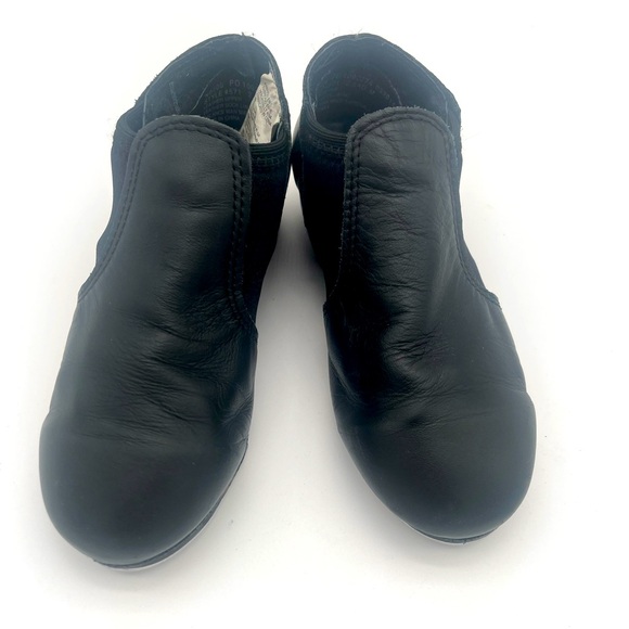 Revolution leather tap dance booties shoes Preowned good condition size 2.5 kids - Picture 1 of 6